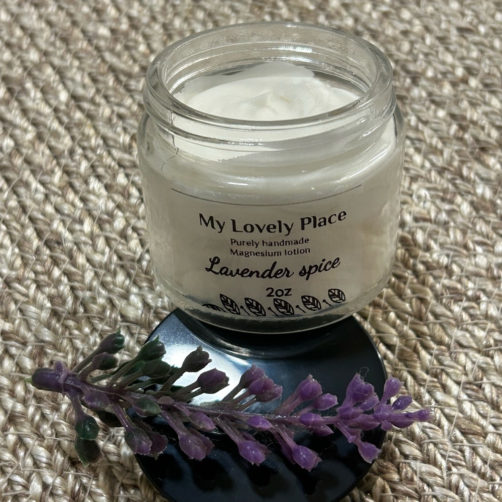 White and Purple Skincare Moisturizer